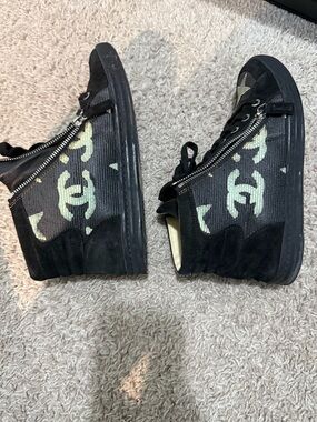 High-Top Chanel  Sneakers